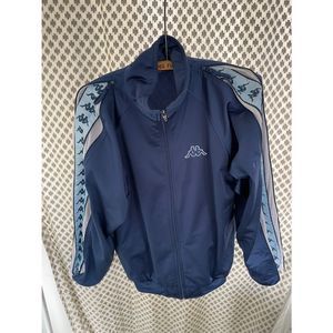 Vintage kappa tracksuit with zip up hidden logo in sleeves